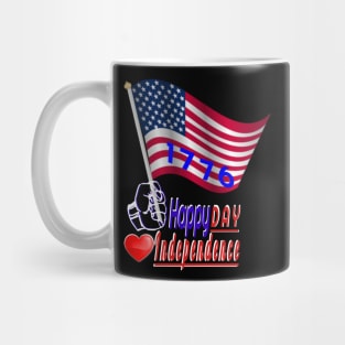 Independence Day in the United States Fourt of july Mug